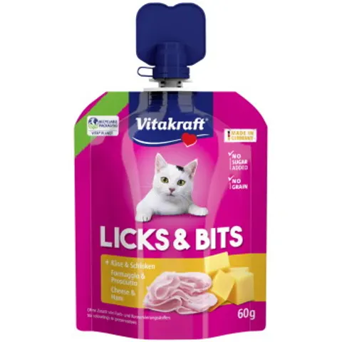 Vitakraft Licks & Bits Katze Käse – Bild 2
