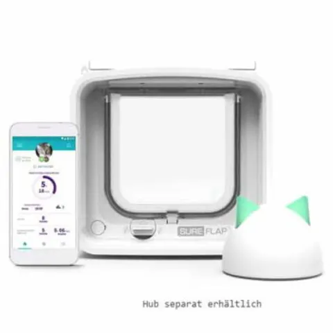 SureFlap Mikrochip Katzenklappe CONNECT – Bild 2