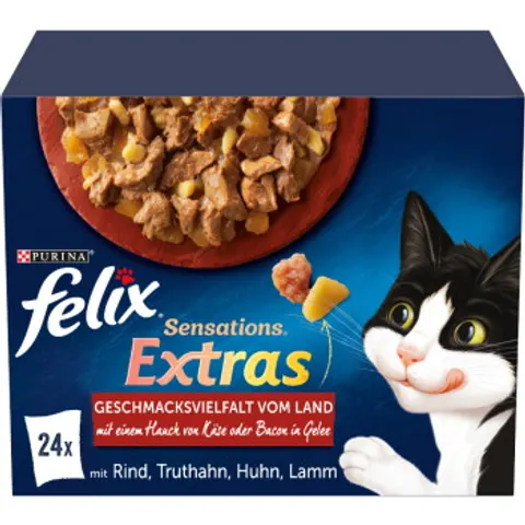 Felix Sensations Extras Gelees 24x85g – Bild 2