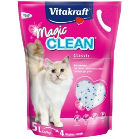 Vitakraft Katzenstreu Magic Clean 5 Liter – Bild 2
