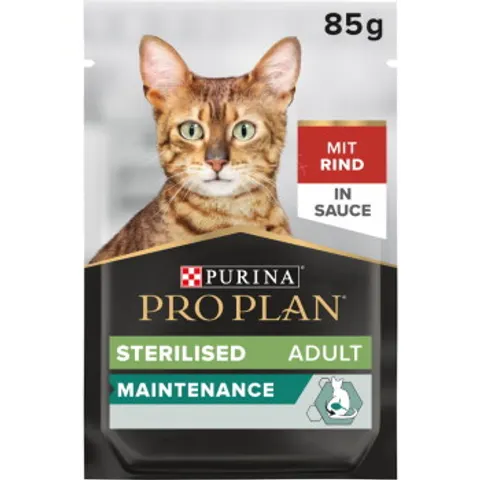 PRO PLAN Sterilized Nutrisavour Rind 26x85 g – Bild 2