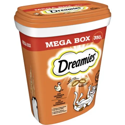 Dreamies Mega Box 350g Huhn – Bild 2