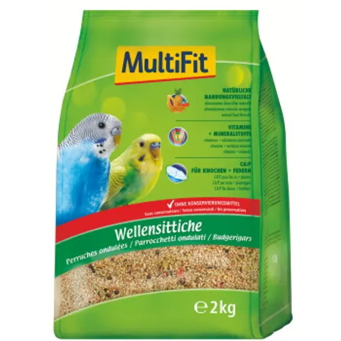 MultiFit Budgerigar Bird Food 2 kg – image 2