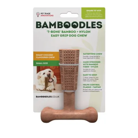 Bamboodles T-bone Chicken Flavour Small 4" – image 2