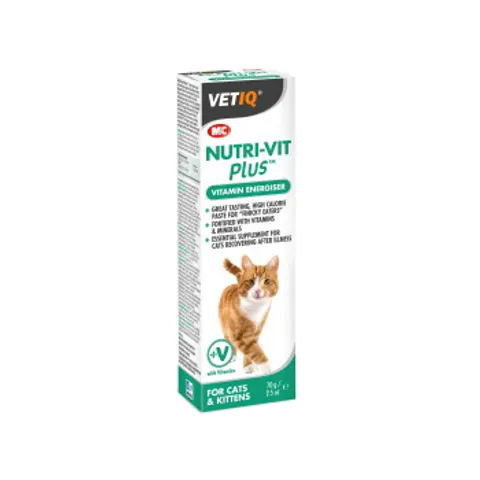 M & C VetIQ Nutri-Vit Plus Paste For Cats 70g – image 2