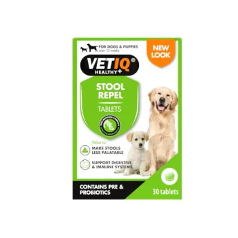 M & C Vet IQ Stool Repel 30 Tablets – image 2