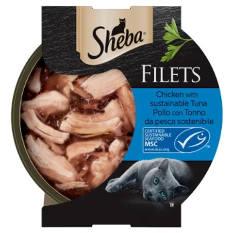 Sheba Filet Chicken & Tuna 60g – image 2