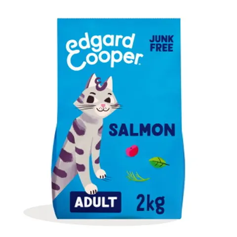 Edgard & Cooper Cat Kibble Salmon 2kg – image 2