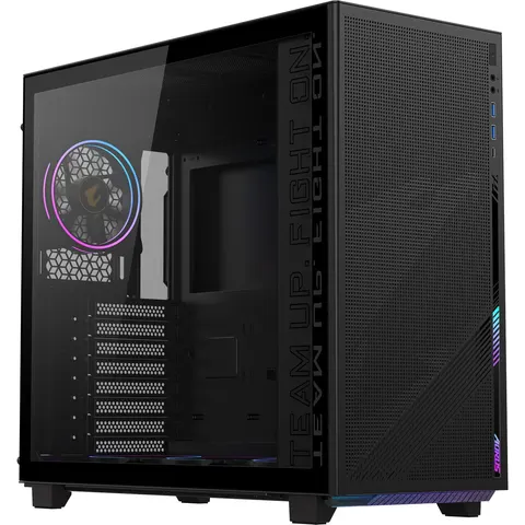 GIGABYTE C400 Midi Tower Zwart – afbeelding 2