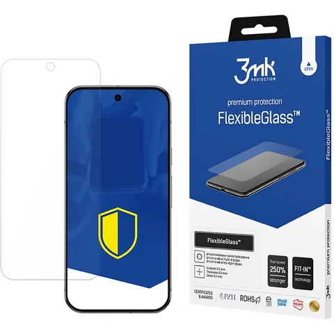 Google Pixel 9 Pro XL - 3mk Flexibel Glas – afbeelding 2