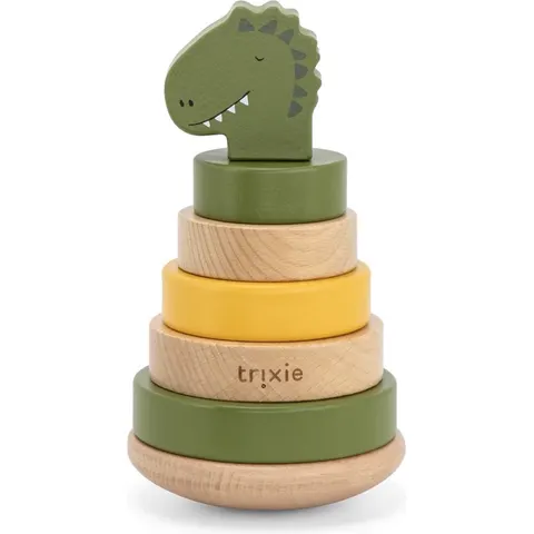 Trixie Pyramide à empiler Vert 10x10x19cm – image 2