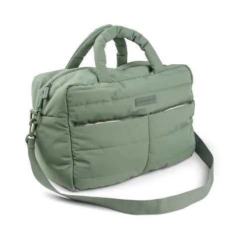 Sac à langer matelassé Done by Deer – Vert – image 2