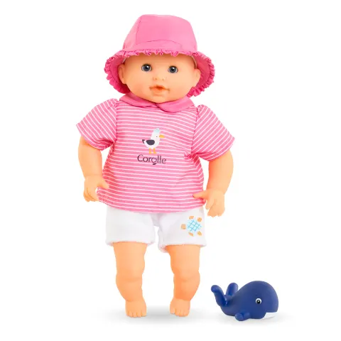 Poupée Corolle Bain Océane Canard – Rose – image 2