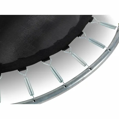 Trampoline enterré EXIT Silhouette D305cm avec filet de sécurité vert – image 2
