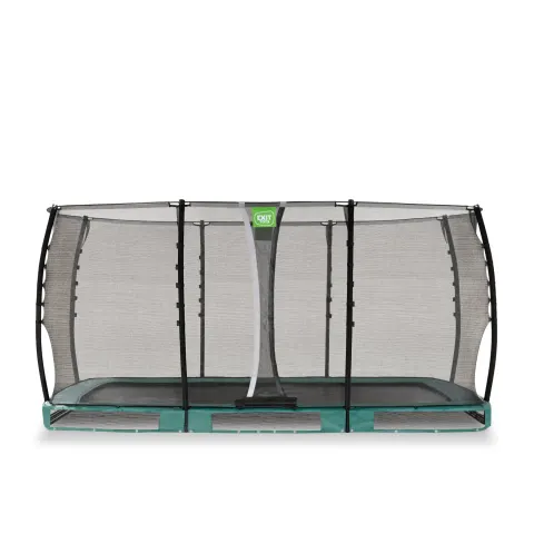 Trampoline enterré EXIT Allure Classic 244x427cm vert – image 2