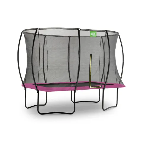 Trampoline EXIT Silhouette 244x366cm rose – image 2