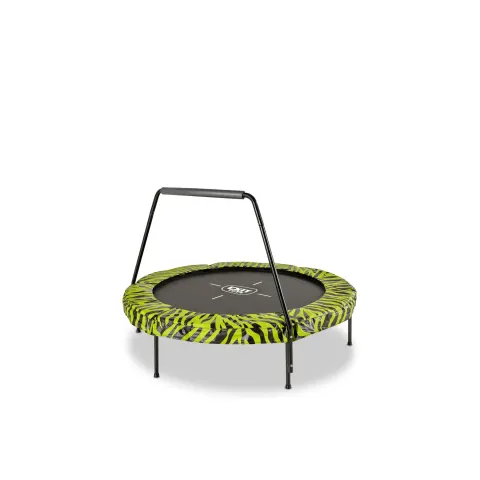 Trampoline EXIT Tiggy junior avec support D140cm noir/vert – image 2