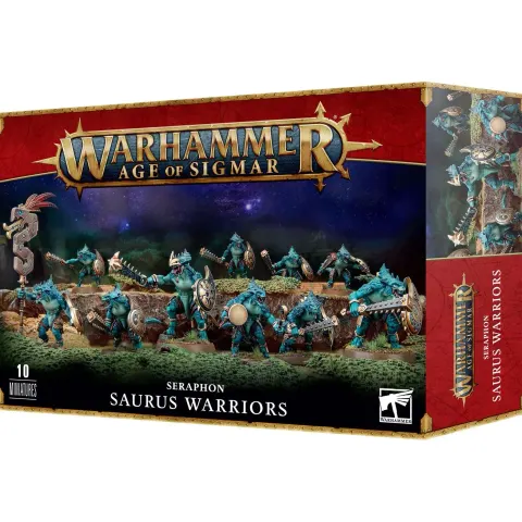 Warhammer AoS - Seraphon Guerriers Saurus #DEFAULT – image 2