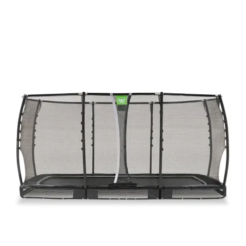 Trampoline enterré EXIT Allure Premium 244x427cm noir – image 2