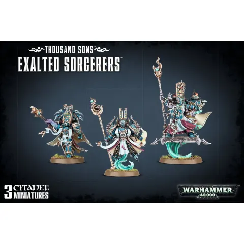 Warhammer 40k - Thousand Sons Exalted Sorcerers #DEFAULT – image 2