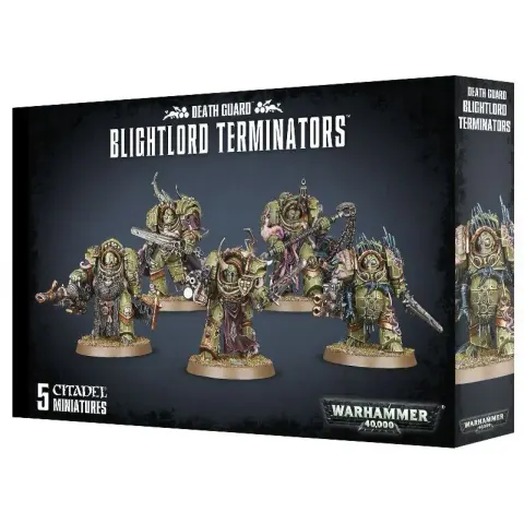 Warhammer 40k - Death Guard Blightlord Terminators #DEFAULT – image 2