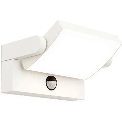 LED-Außenwandleuchte Ginger mit Sensor, weiß, IP54 – Bild 2
