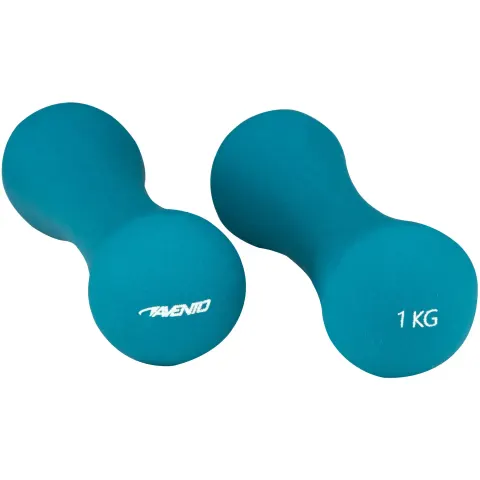 Haltère de 1kg Os Avento (x2) – Bleu – image 2