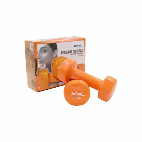 Haltère Softee 2.5 Kg – Orange – image 2