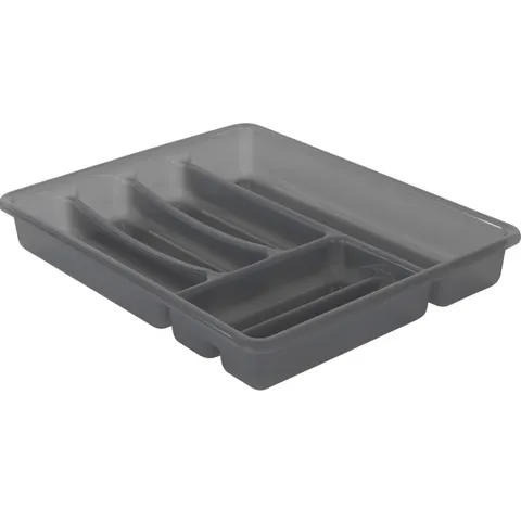 Rotho Besteckkasten 6 Fächer BASIC Anthrazit tr. – Bild 2