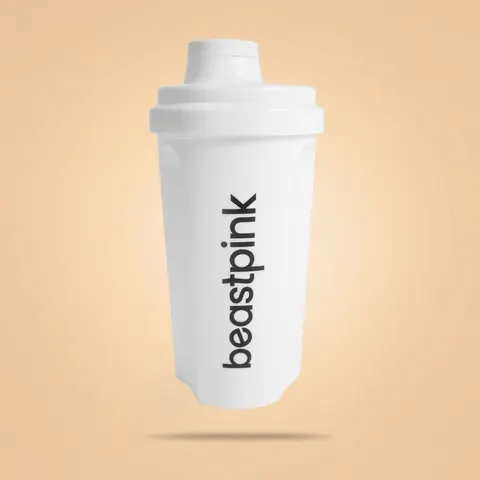 BeastPink Shaker (700 ml) in White – Bild 2