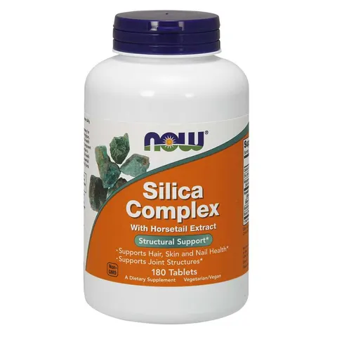 NOW Foods Silica Complex 180 Tabletten – Bild 2