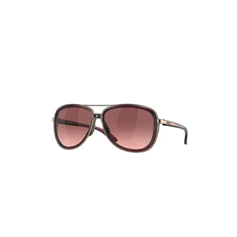 Lunettes de soleil Oakley Split Time Crystal Raspberry – Rouge – image 3