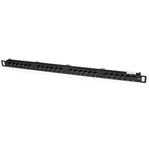 StarTech.com 24 Port 0.5U Cat5e Patch Panel - RJ45 Ethernet Rackmount – image 2