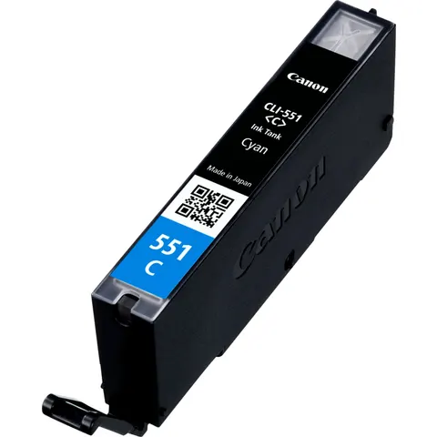 Canon CLI-551C Cyan Ink Cartridge – image 2