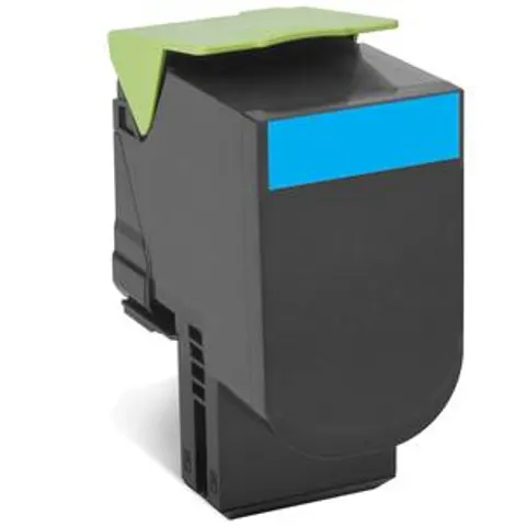 Lexmark 80C2HCE/802HC Toner-kit cyan return program Project. 3K pages – image 2