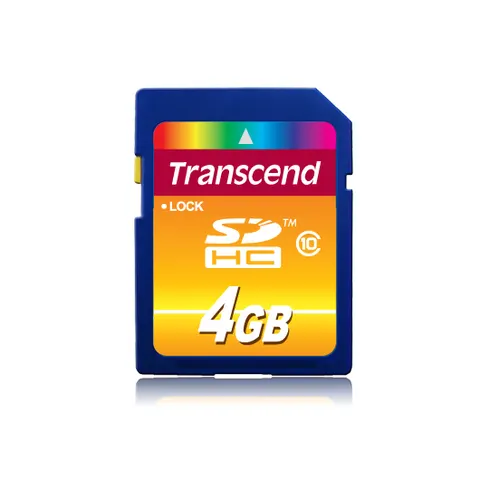 Transcend SD Card SDXC/SDHC Class 10 4GB – image 2