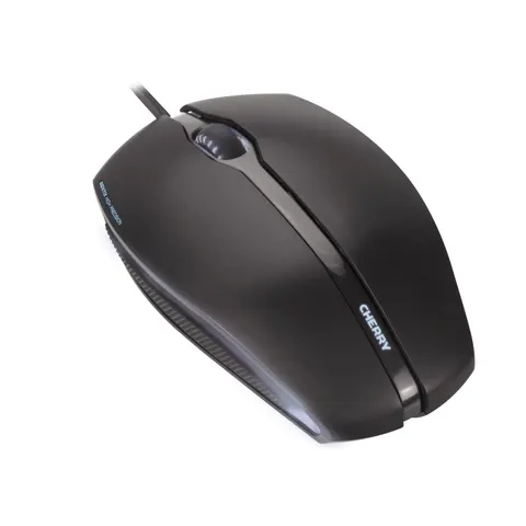 CHERRY GENTIX CORDED ILLUMINATED MOUSE. Black. USB – image 2