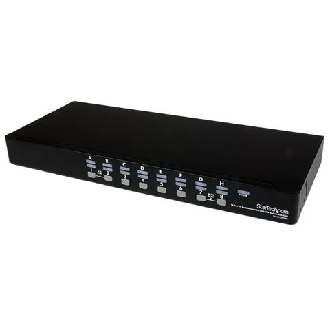StarTech.com 16 Port 1U Rackmount USB KVM Switch Kit with OSD and Cabl – image 2