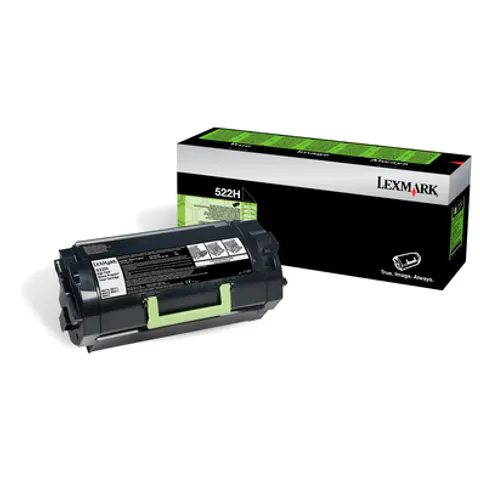 Lexmark 52D2H0E/522H Toner-kit black return program Project. 25K pages – image 2