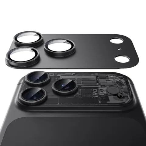 iPhone 18 Pro Max Armorite® Pro Camera Lens Protector (Full Coverage) - Matte Black - Matte Black – image 2