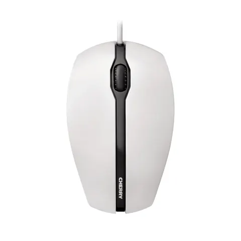 CHERRY GENTIX CORDED MOUSE. Pale Grey. USB – image 2
