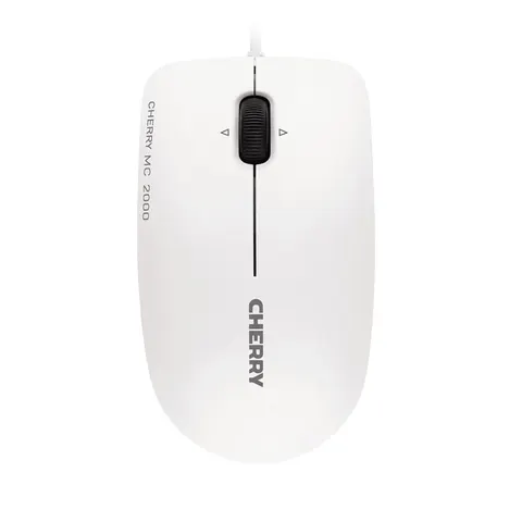 CHERRY MC 2000 Corded Mouse with Tilt Wheel. Pale Grey. USB – image 2