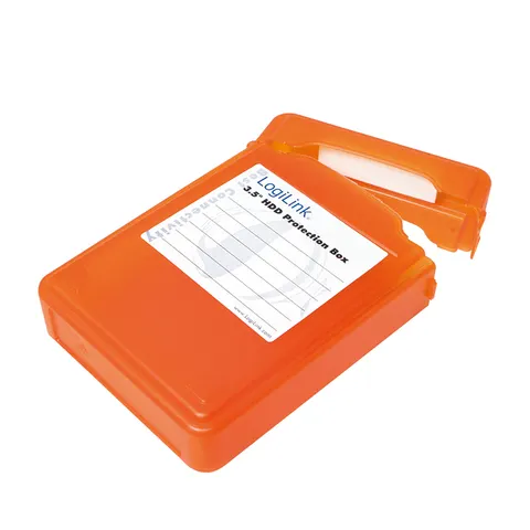 LogiLink UA0133O storage drive case Cover Orange – image 2