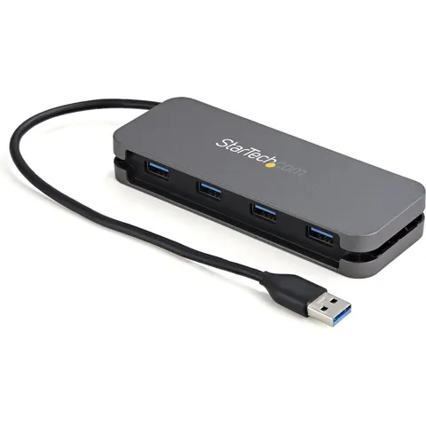 USB Hub Startech HB30AM4AB Black/Grey – afbeelding 2