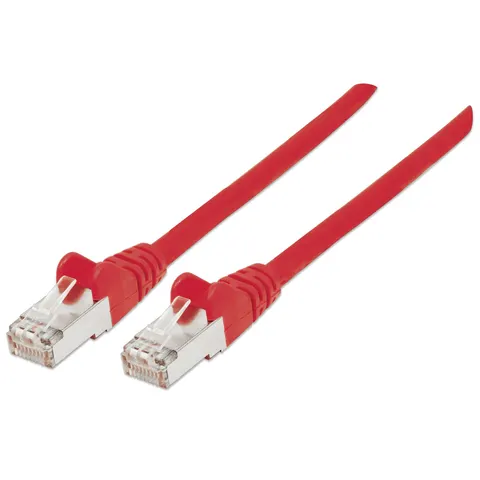 Intellinet Network Patch Cable. Cat6A. 10m. Red. Copper. S/FTP. LSOH – image 2