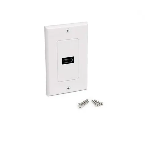 StarTech.com Single Outlet Female HDMI Wall Plate White – image 2