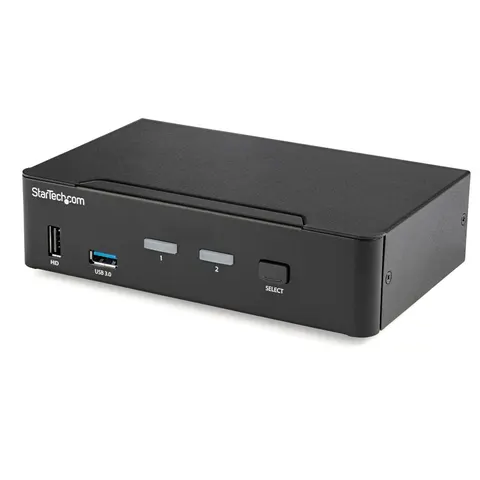 StarTech.com 2 Port DisplayPort KVM Switch - 4K 60Hz - Single Display – image 2