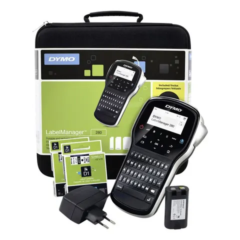 DYMO LabelManager 280 Rechargeable Handheld Label Maker Kit | QWERTY K – image 2