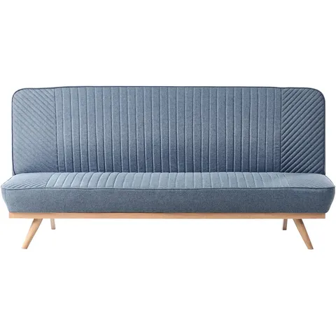 KALFAFELL - Slaapbank - Blauw - Polyester – afbeelding 2