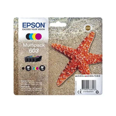Epson Multipack 4-colours 603 Ink – Black – image 2